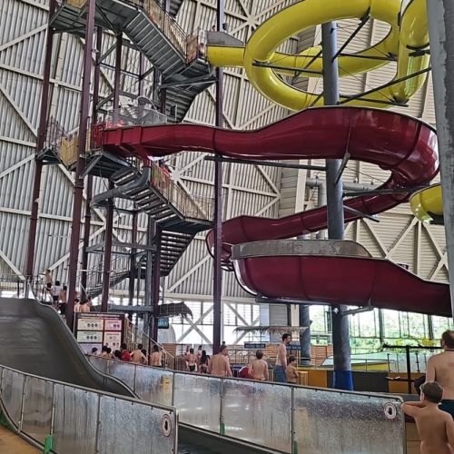 50 žáků z naší školy vyrazilo do Tropical Islandu u Berlína.