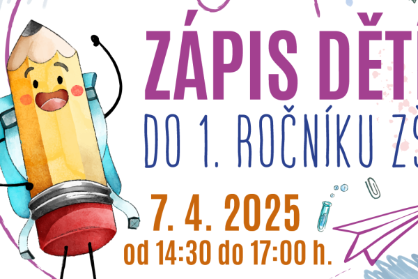 Zápis do 1. třídy